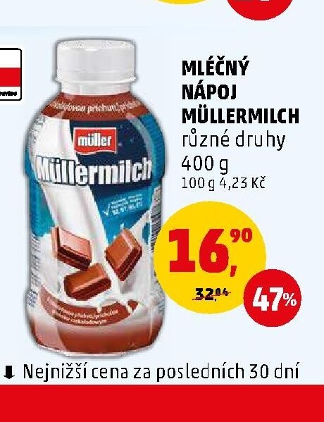 MÜLLERMILCH Mléčný nápoj