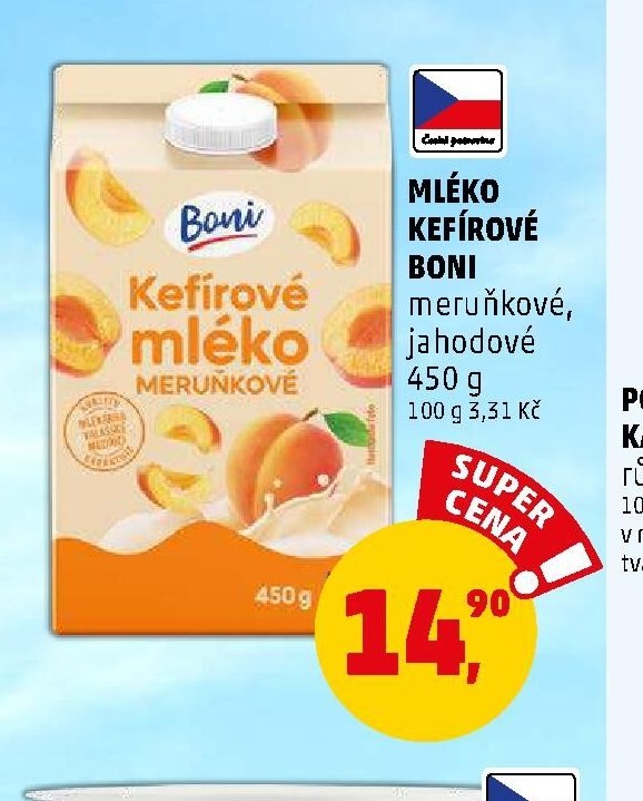 Mléko kefírové Boni