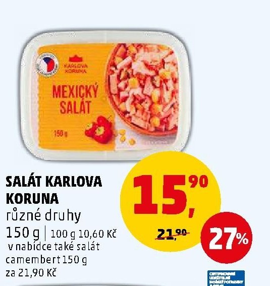 Salát Karlova Koruna