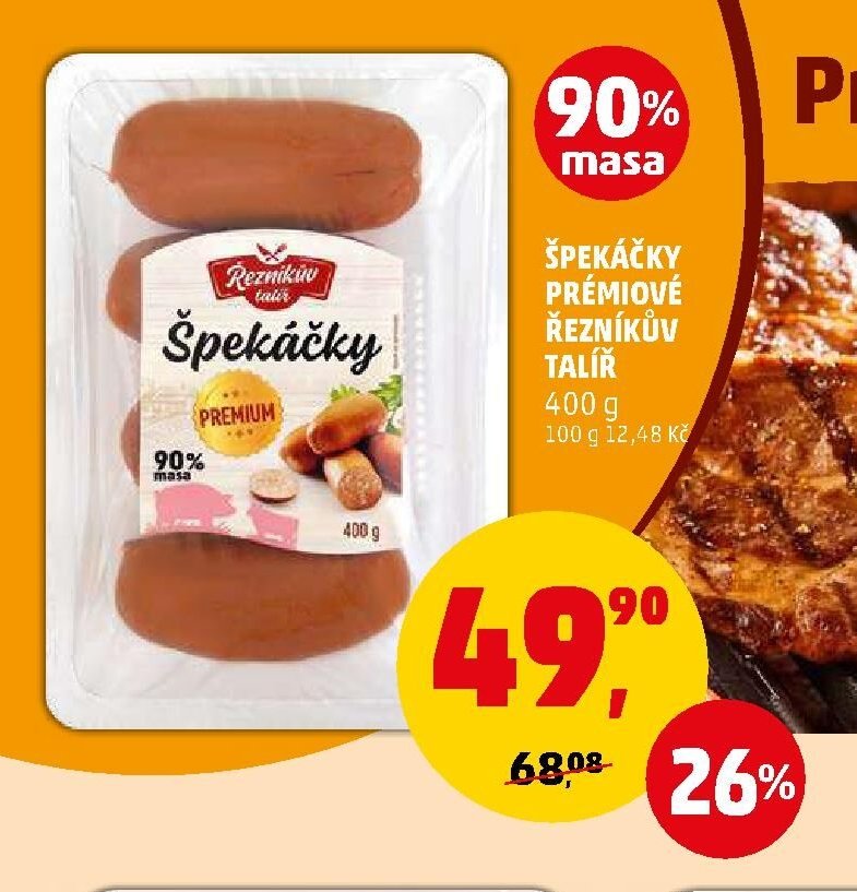 ŠPEKÁČKY PRÉMIOVÉ ŘEZNÍKŮV TALÍŘ