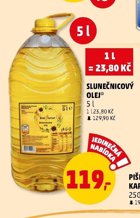 SLUNEČNICOVÝ OLEJ