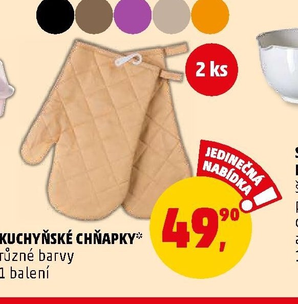KUCHYŇSKÉ CHŇAPKY