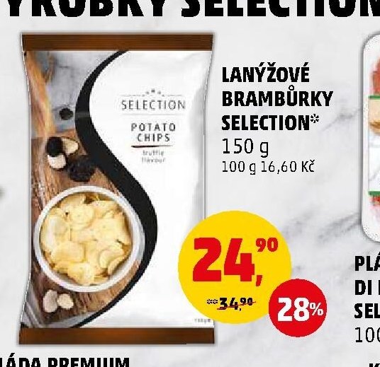 Lanýžové brambůrky Selection