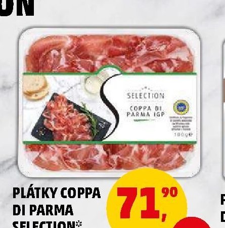 Plátky Coppa di Parma Selection