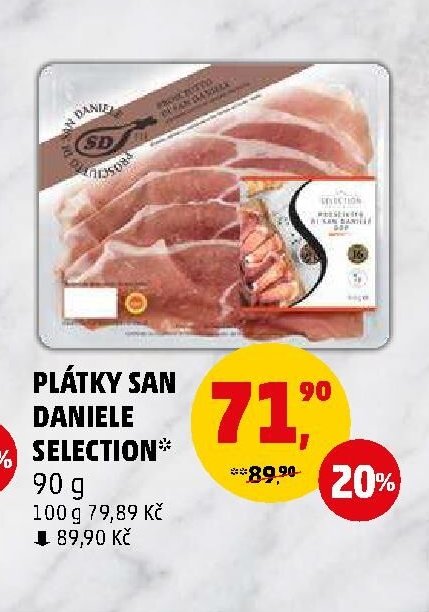 Plátky San Daniele Selection