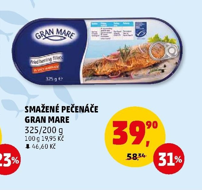Smažené pečenáče Gran Mare