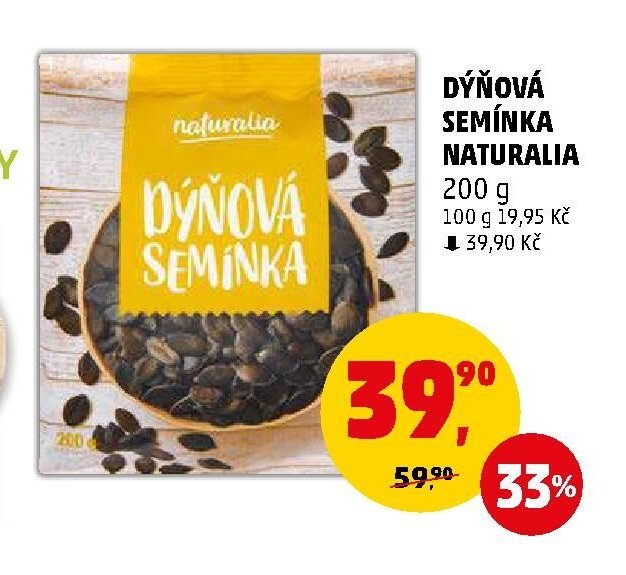 DÝŇOVÁ SEMÍNKA NATURALIA