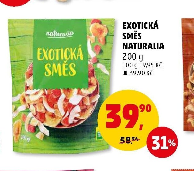 EXOTICKÁ SMĚS NATURALIA