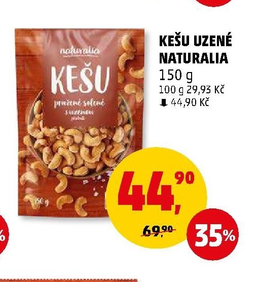 KEŠU UZENÉ NATURALIA