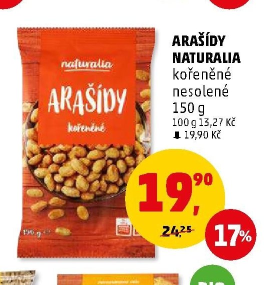 ARAŠÍDY NATURALIA
