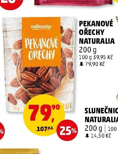 PEKANOVÉ OŘECHY NATURALIA