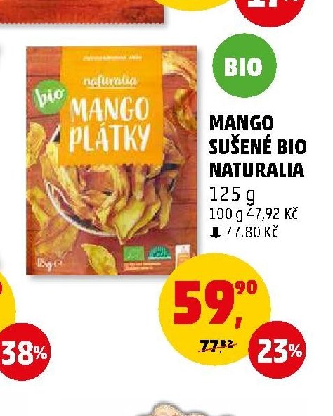 MANGO SUŠENÉ BIO NATURALIA