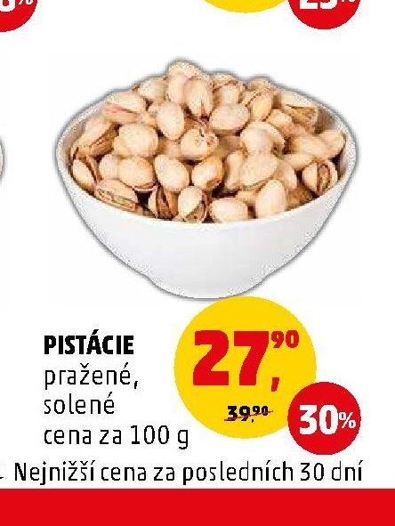 PISTÁCIE PRAŽENÉ SOLENÉ