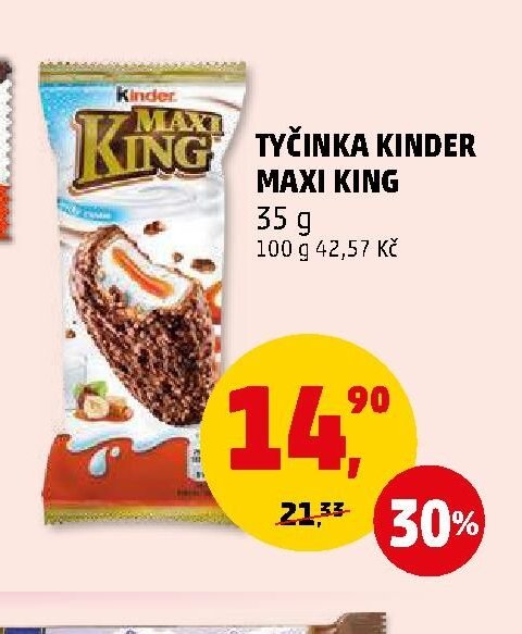 TYČINKA KINDER MAXI KING