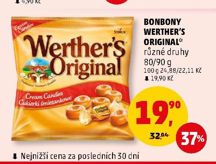BONBONY WERTHER'S ORIGINAL