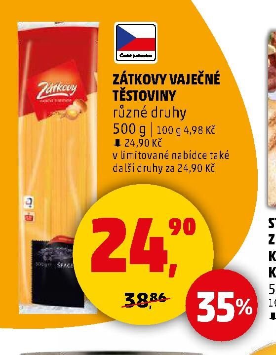 Zátkovy vaječné těstoviny