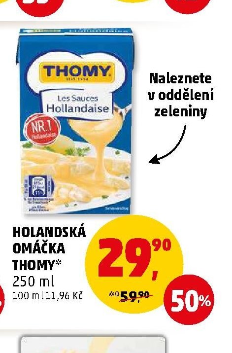Holandská omáčka Thomy