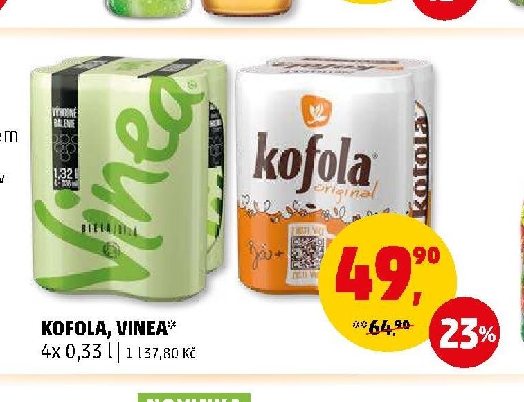 KOFOLA, VINEA 4x 0,33 l
