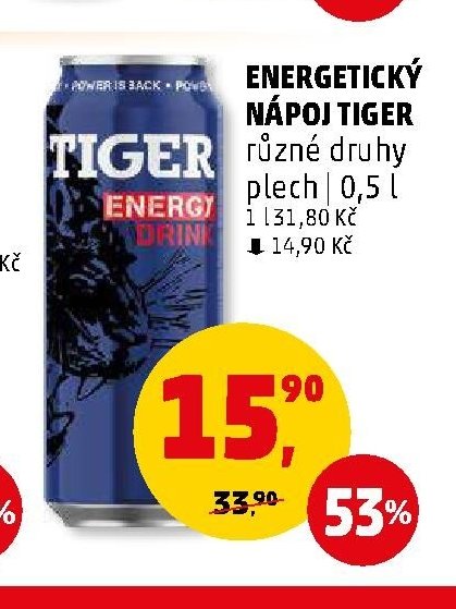 ENERGETICKÝ NÁPOJ TIGER