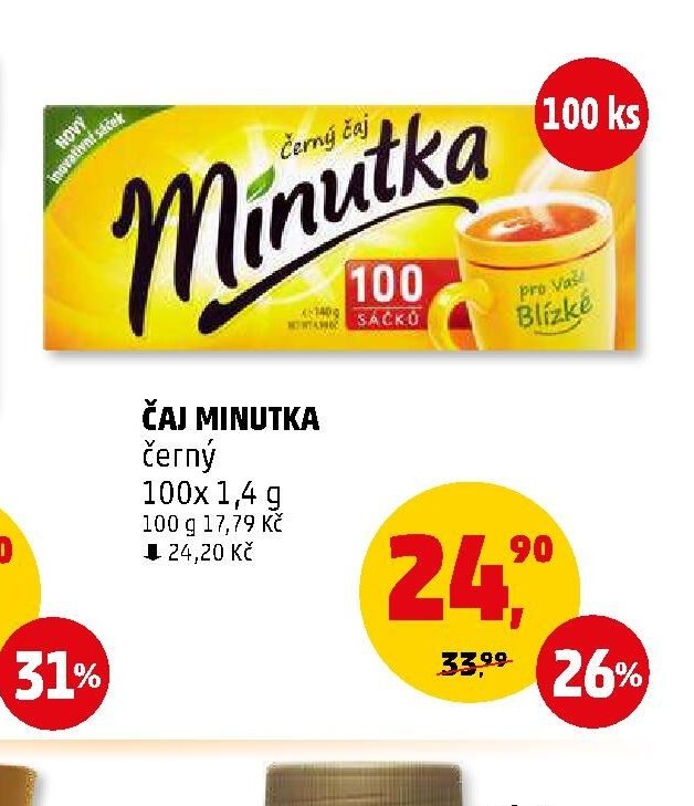 ČAJ MINUTKA