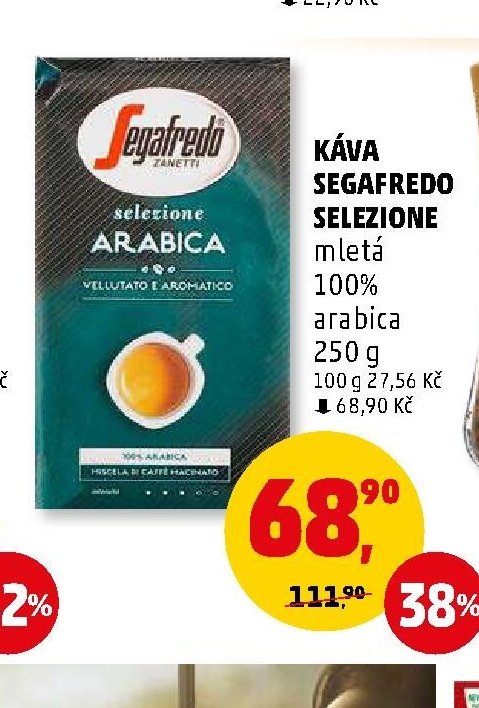 KÁVA SEGAFREDO SELEZIONE