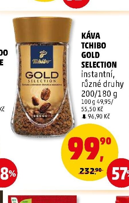 KÁVA TCHIBO GOLD SELECTION