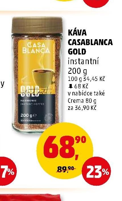 KÁVA CASABLANCA GOLD