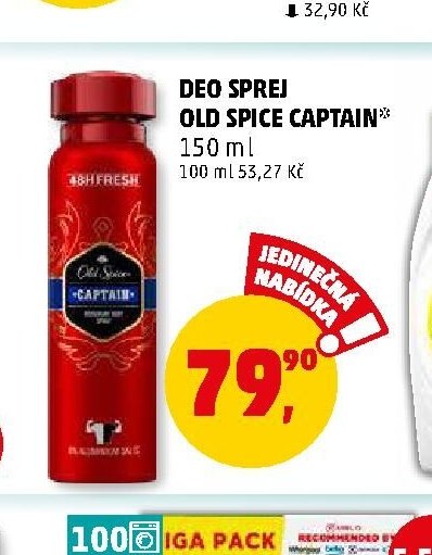 DEO SPREJ OLD SPICE CAPTAIN