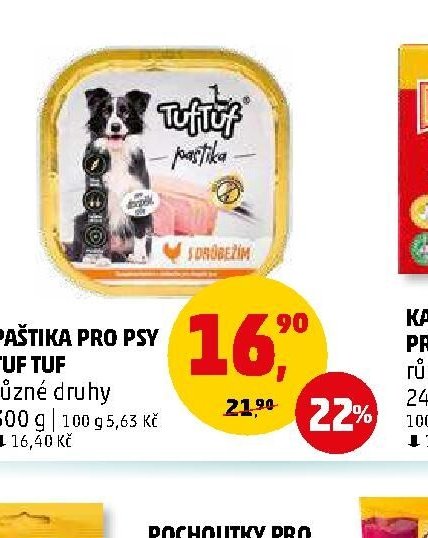 PAŠTIKA PRO PSY TUF TUF