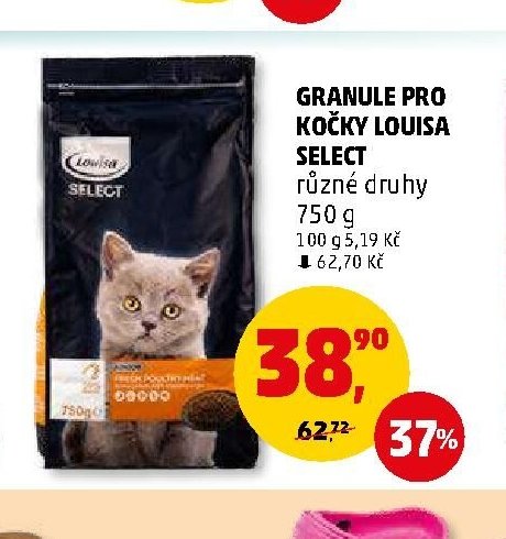 GRANULE PRO KOČKY LOUISA SELECT
