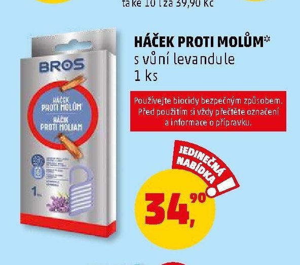 HÁČEK PROTI MOLŮM