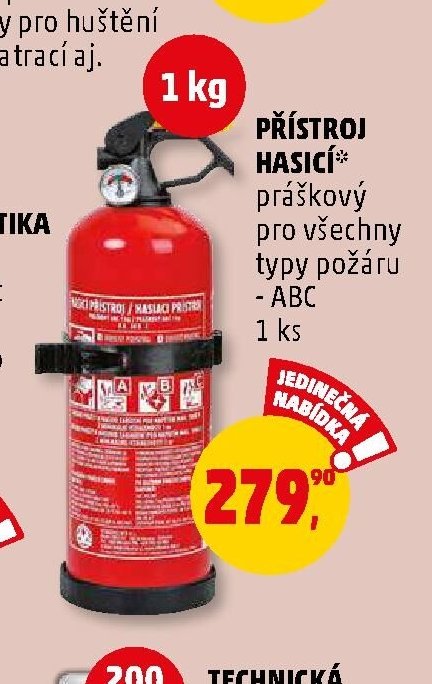 PŘÍSTROJ HASICÍ*