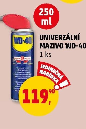 UNIVERZÁLNÍ MAZIVO WD-40*