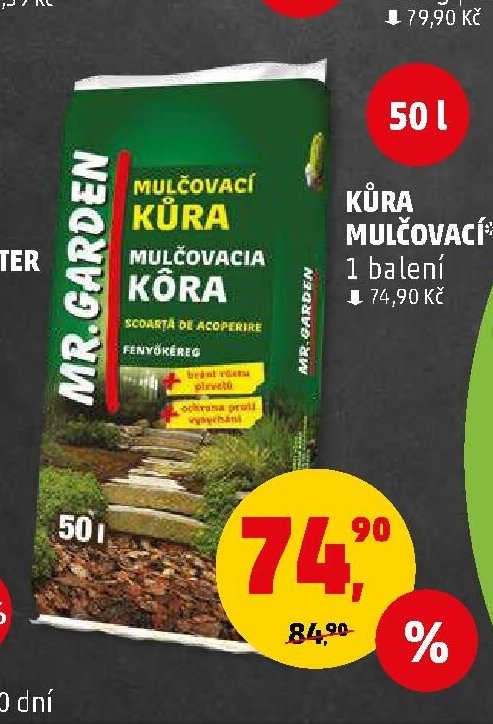 Kůra mulčovací 50 l