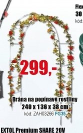 Brána na popínavé rostliny