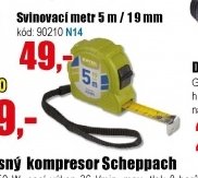 SvInovací metr 5 m / 19 mm