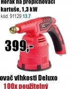 Hořák na propichovací kartuše, 1,3 kW