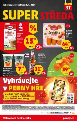akční leták Penny Market 28.3.2024-3.4.2024