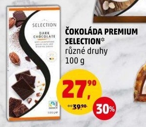 Čokoláda Premium Selection