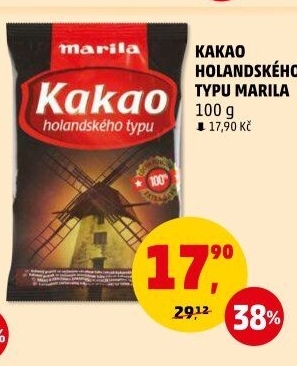 Kakao holandské Marila