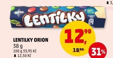 Lentilky Orion