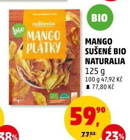 Mango sušené bio Naturalia