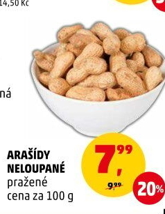 Neloupané arašídy