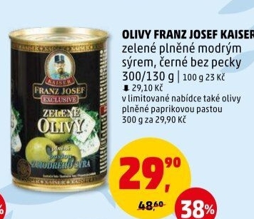 Olivy plněné Exclusive Franz Josef Kaiser