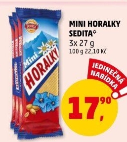 Oplatky Horalky Sedita