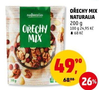 Ořechový mix Naturalia