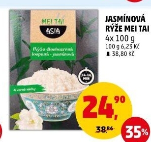 Rýže jasmínová Mei Tai Asia