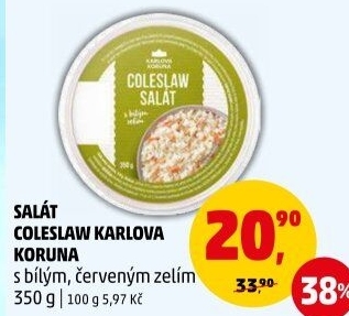 Salát coleslaw Karlova Koruna