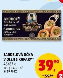 Sardel očka Exclusive Franz Josef Kaiser