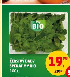Špenát baby My BIO